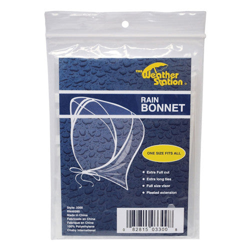 Chaby Rain Bonnet - 1 Ea